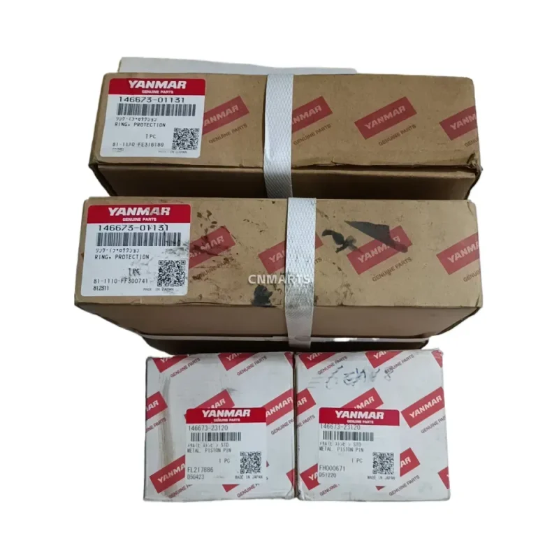 YANMAR 146673-01131 / 146673-23120 Engine Spare Parts (Protection Ring / Metal Piston Pin)