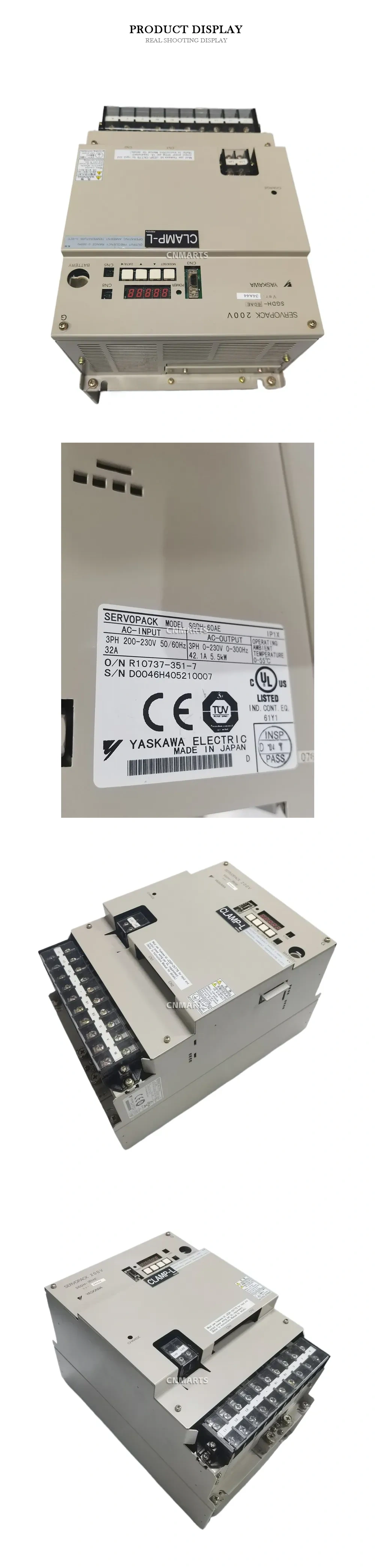 Yaskawa SGDH-60AE Servo Drive Description