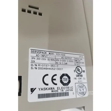 Yaskawa SGDH-60AE Servo Drive