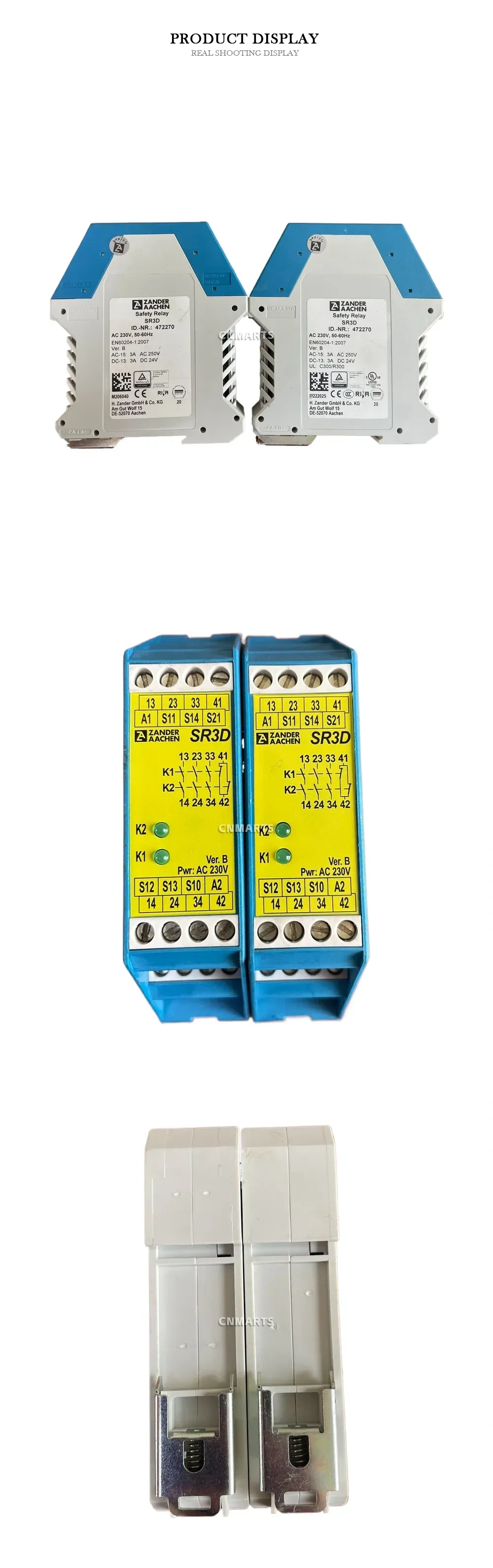 Zander Aachen SR3D Safety Relay Description