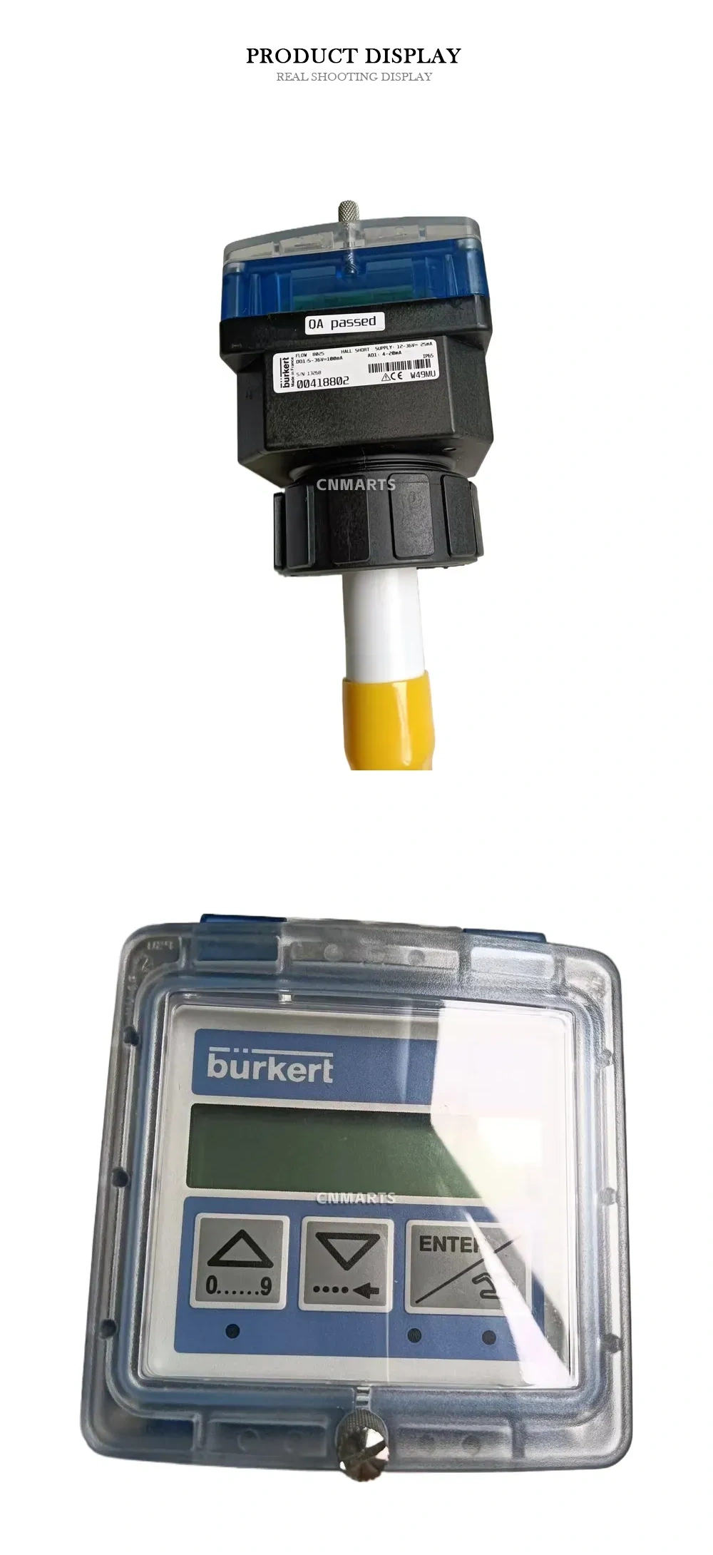 bürkert 8025 / 00418802 Flow Transmitter Description