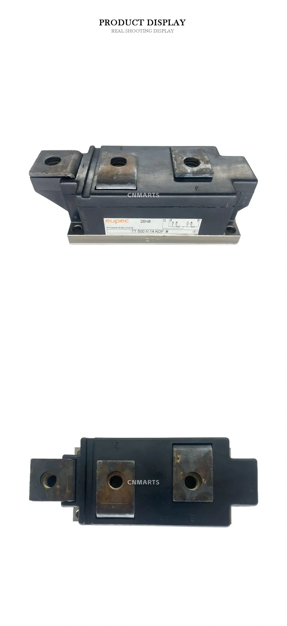 eupec TT 500 N 14 KOF Thyristor Module Description