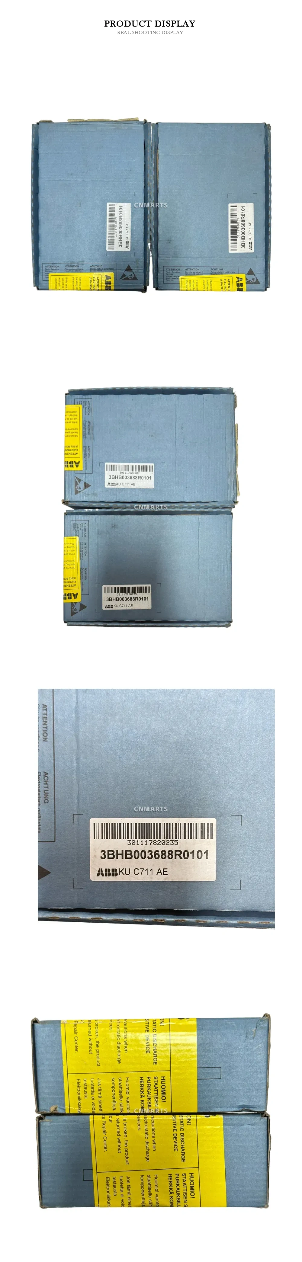 ABB 3BHB003688R0101 Industrial Control Unit / Circuit Board Description