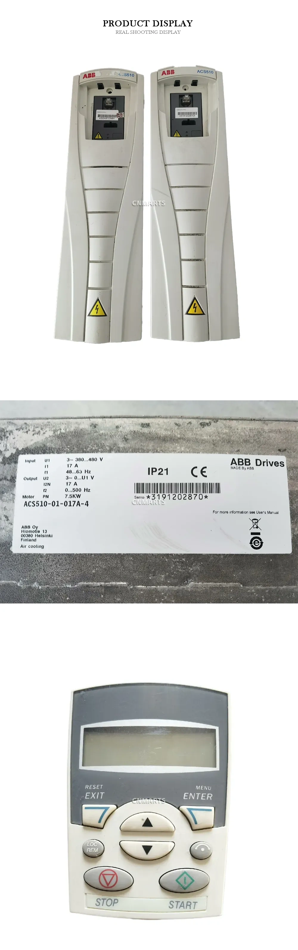 ABB ACS510-01-017A-4 AC Drive Description