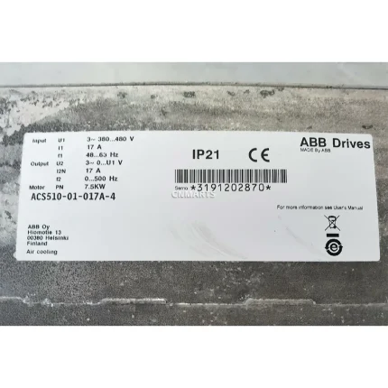 ABB ACS510-01-017A-4 AC Drive
