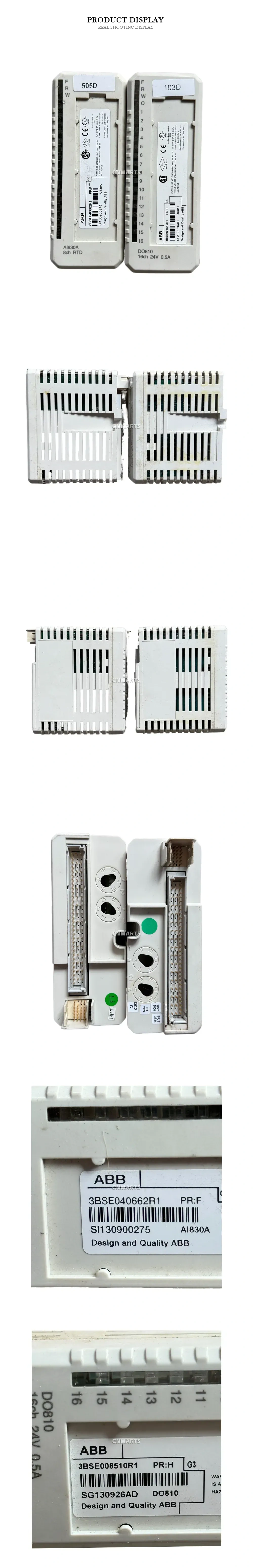 ABB AI830A / DO810 PLC I/O Modules Description