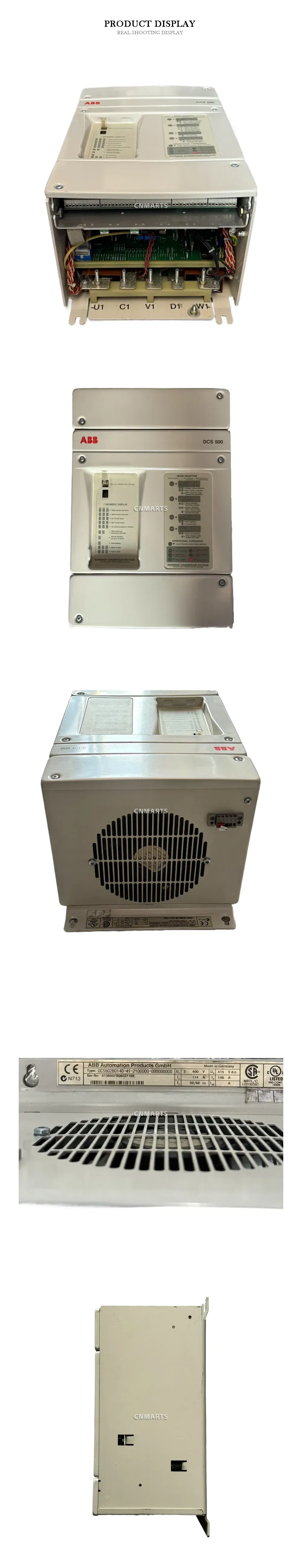 ABB DCS502B0140-41-2100000-00000000 DC Drive Description