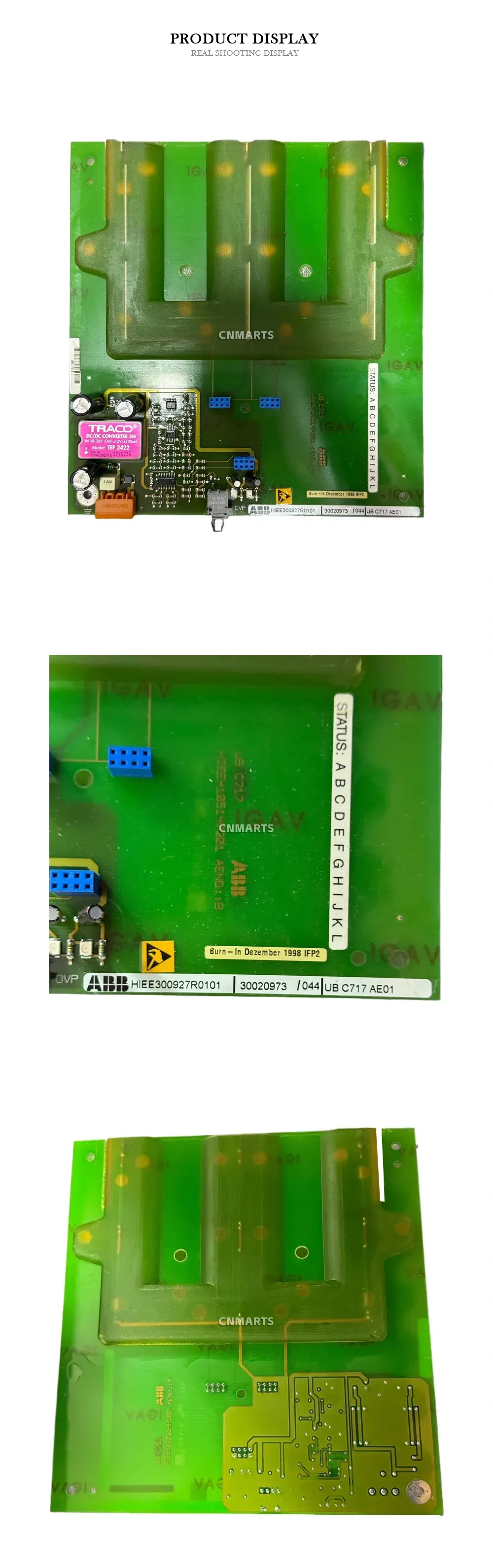 ABB HIEE300927R0101 Electronic Control Board Description