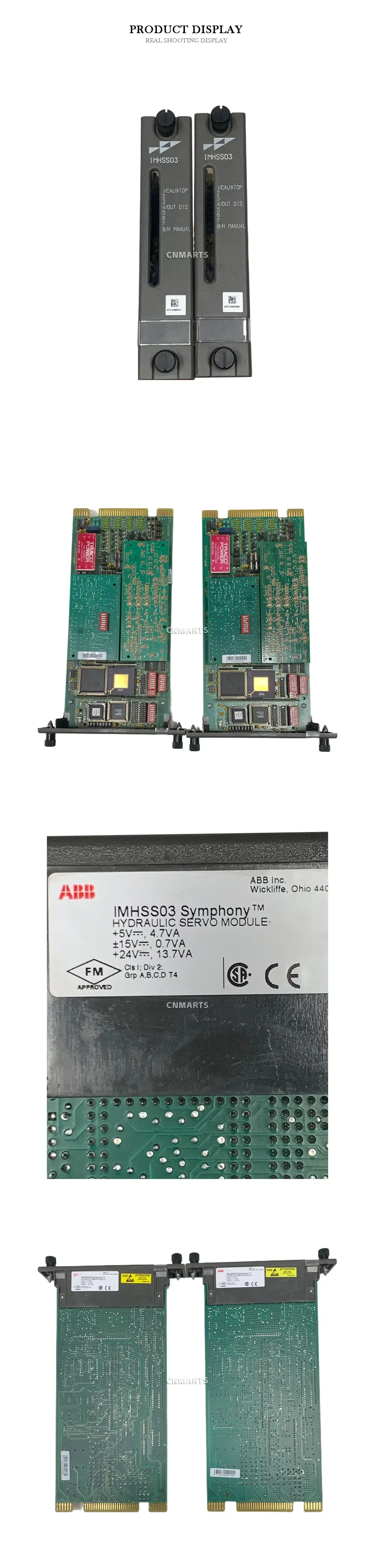 ABB IMHSS03 Hydraulic Servo Module Description