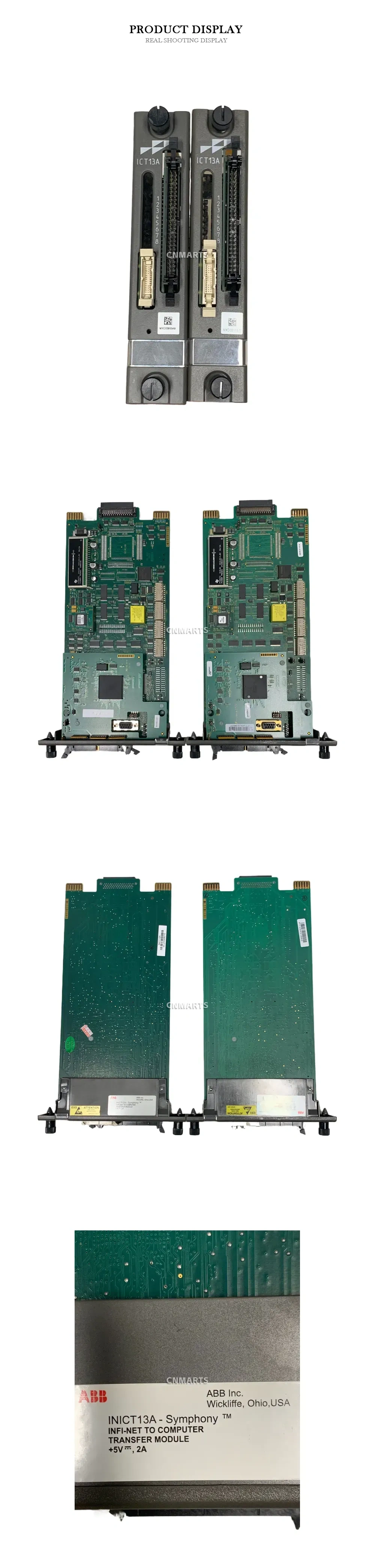 ABB INICT13A INFI-NET to Computer Transfer Module Description