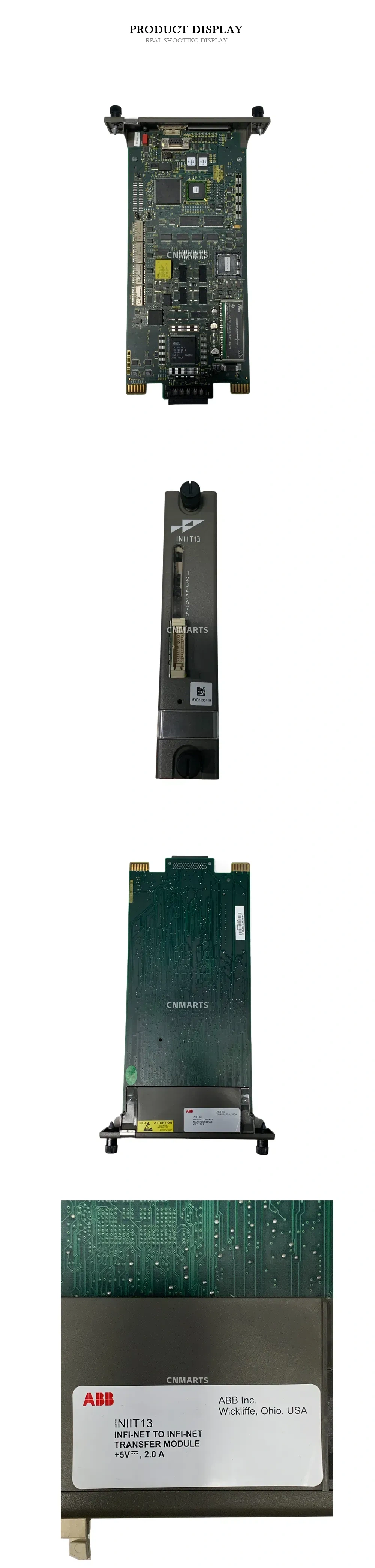 ABB INIIT13 INFI-NET to INFI-NET Transfer Module Description