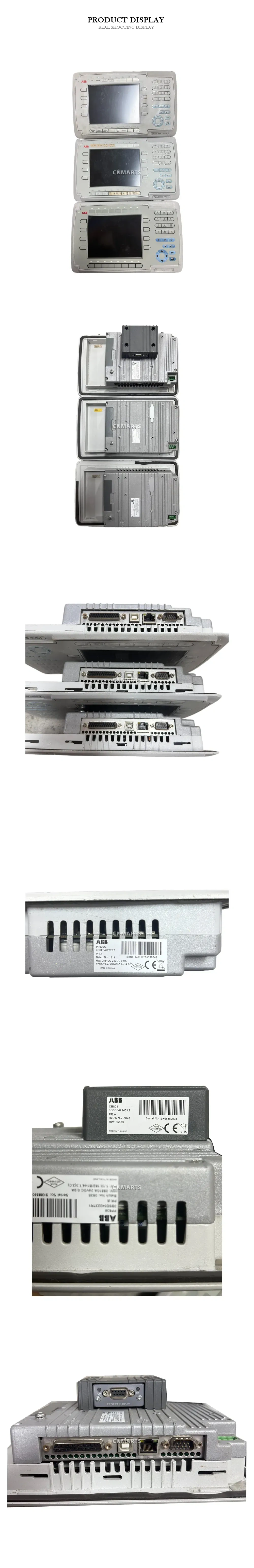 ABB PP836A, CB801 HMI Operator Panel Description