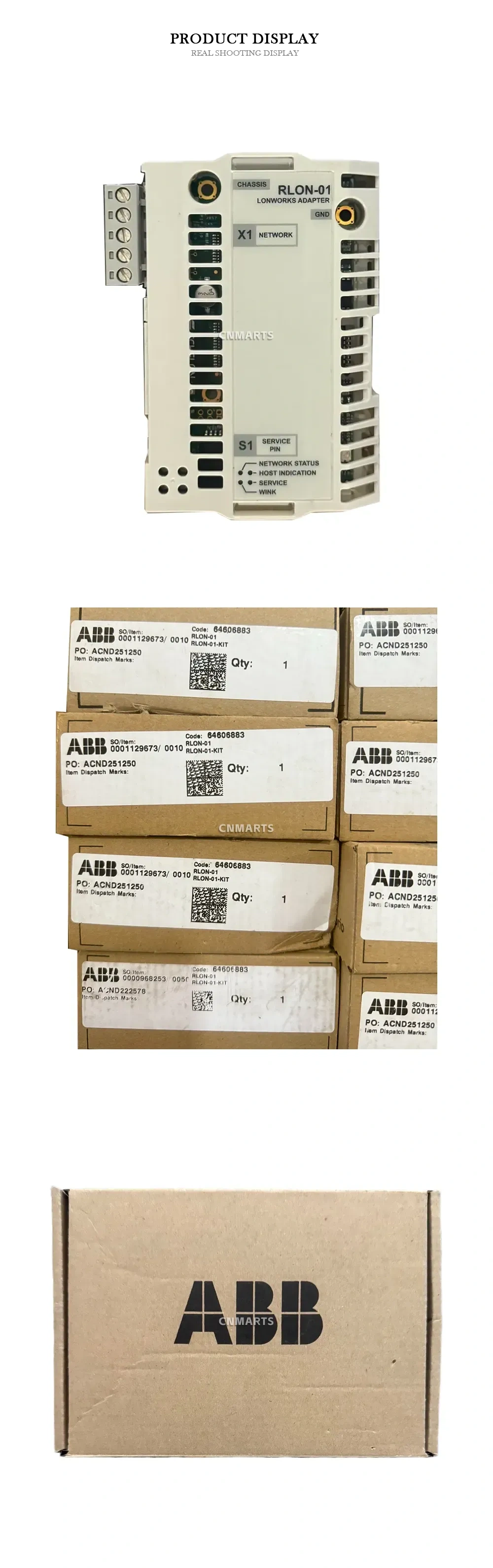 ABB RLON-01 LonWorks Adapter Description