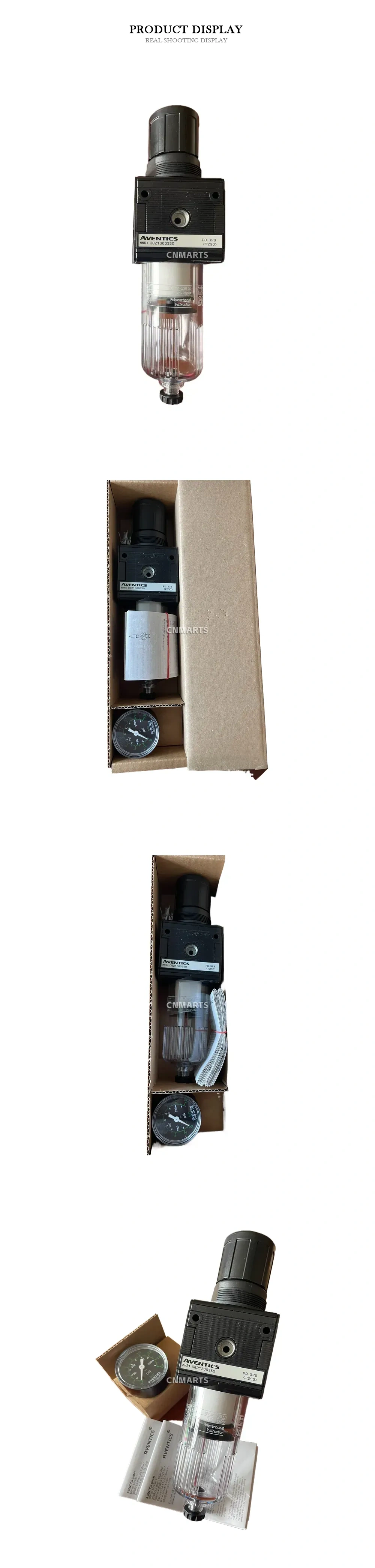 AVENTICS 0821300350 Pneumatic Filter Regulator / Air Service Unit Description