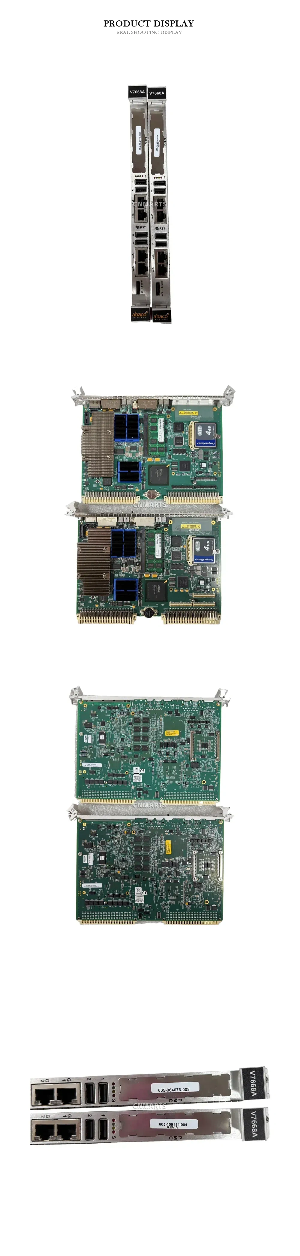 Abaco Systems V7668A 3U VPX Single Board Computer Description