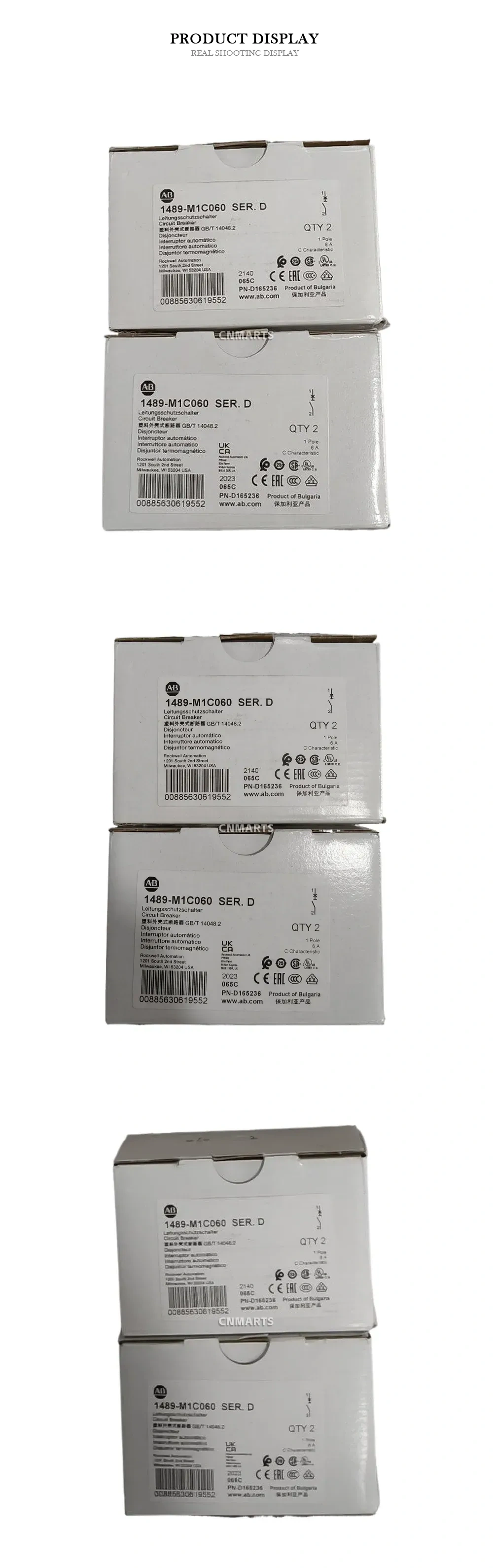 Allen-Bradley 1489-M1C060 Circuit Breaker Description