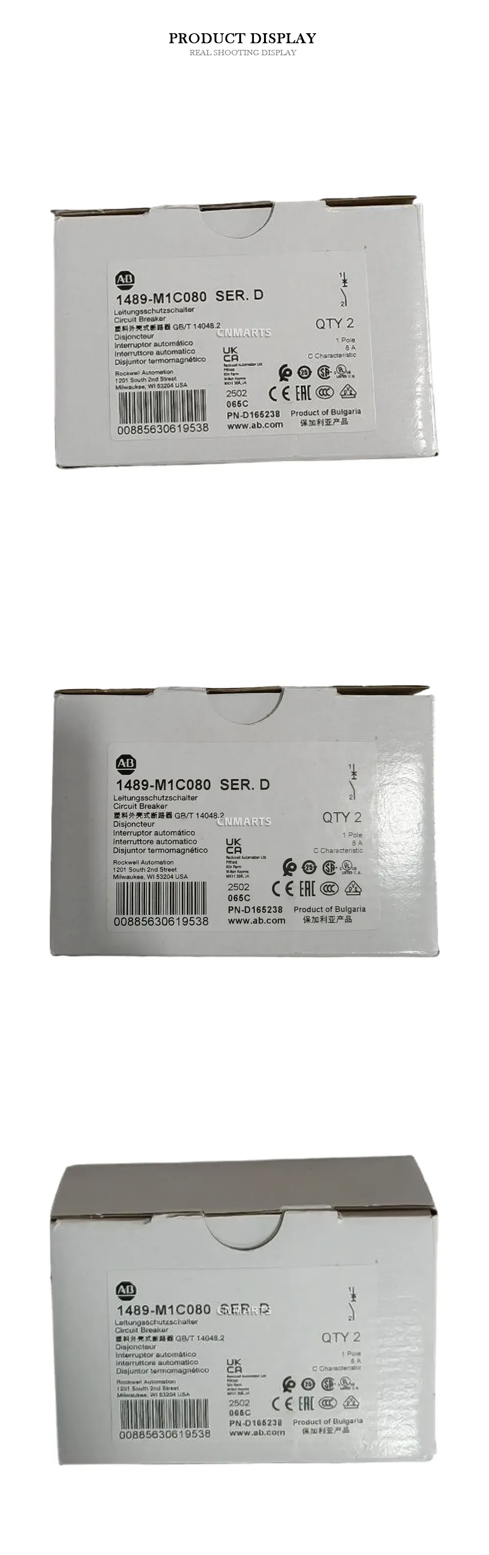 Allen-Bradley 1489-M1C080 Circuit Breaker Description