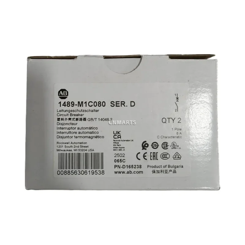 Allen-Bradley 1489-M1C080 Circuit Breaker