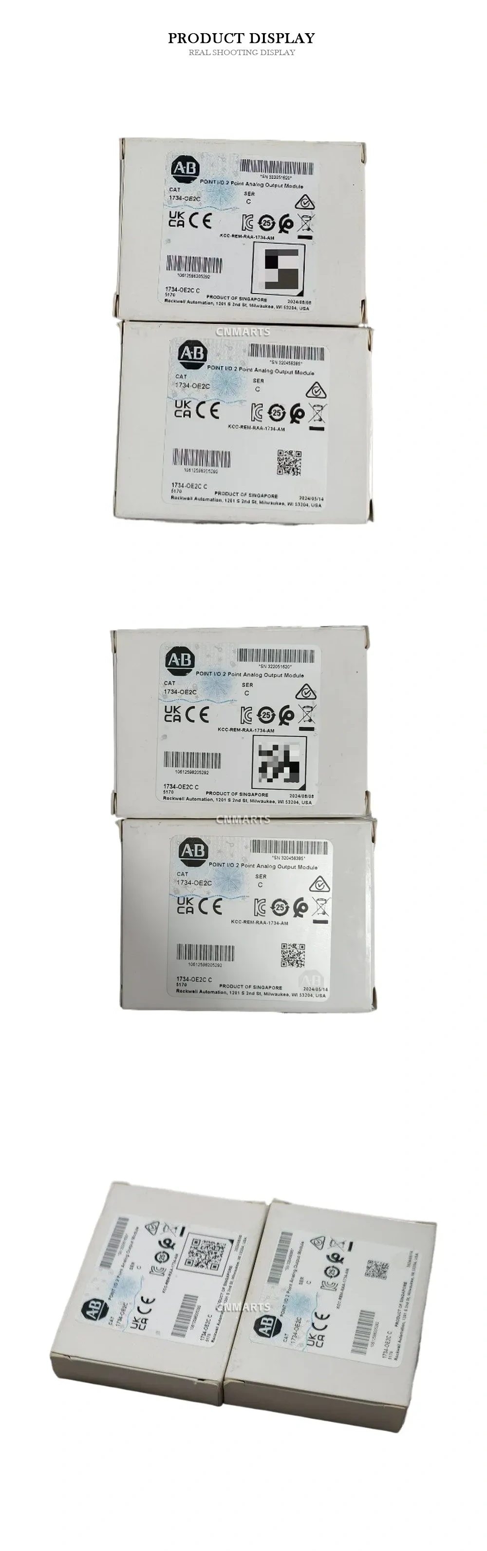 Allen-Bradley 1734-OE2C POINT I/O 2 Point Analog Output Module Description