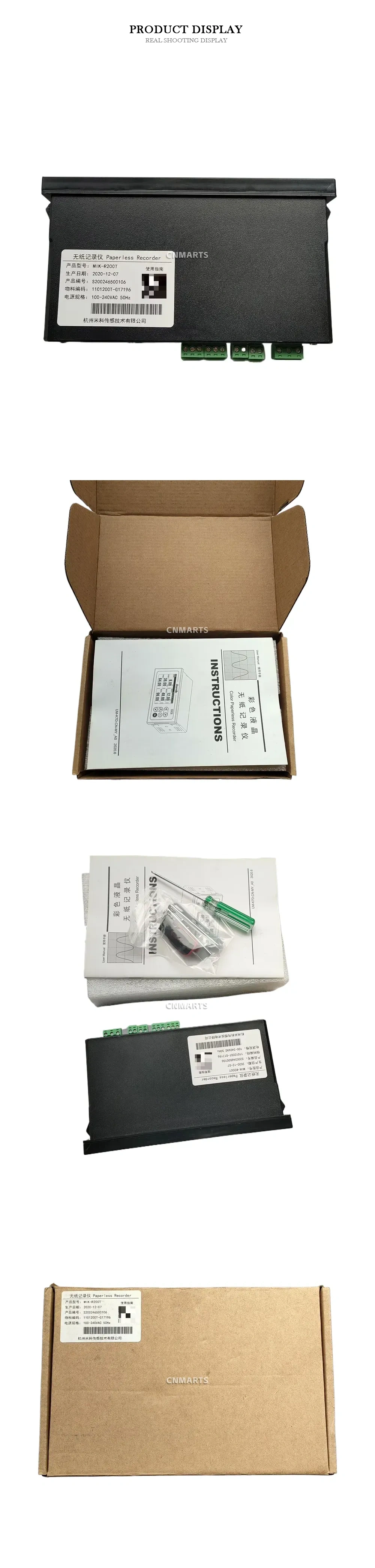 Asmik MIK-R200T Paperless Recorder Description