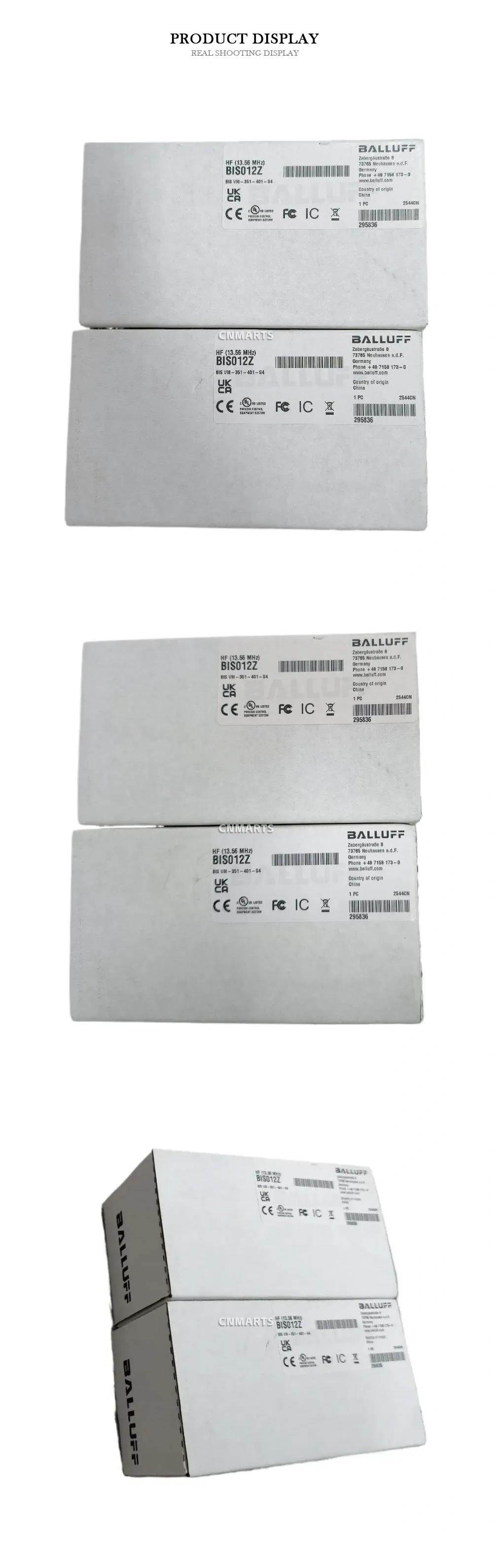 BALLUFF BIS012Z RFID Read/Write Head Description