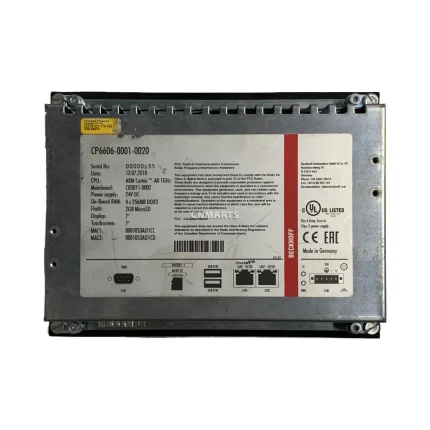 Beckhoff CP6606-0001-0020 Industrial Panel PC