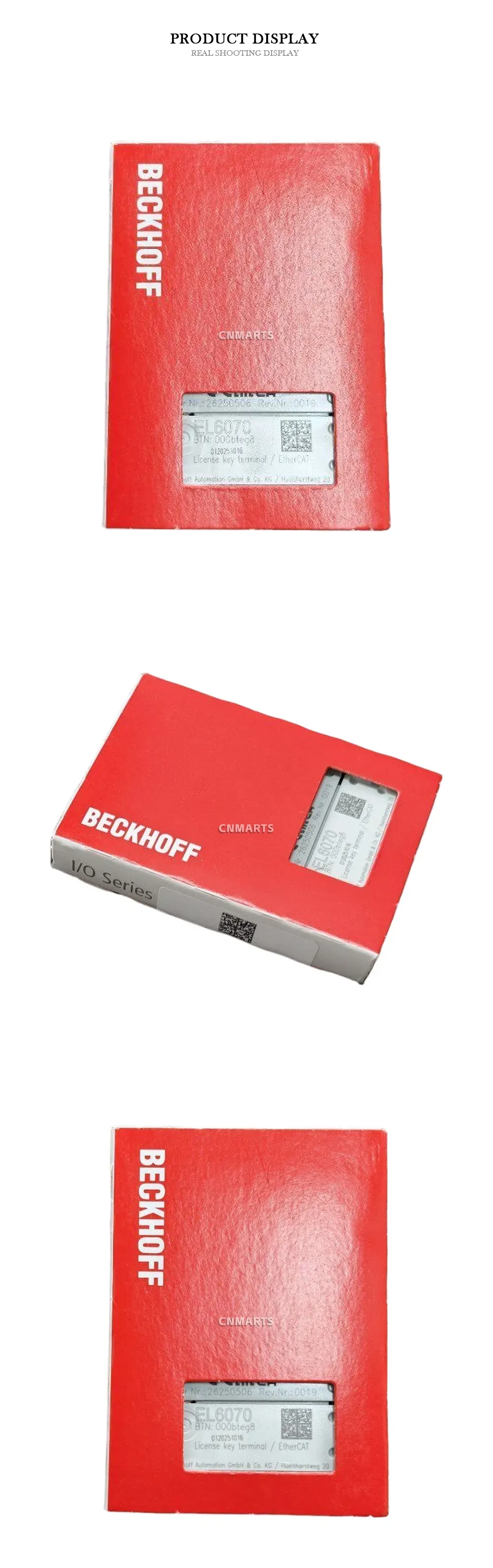 Beckhoff EL6070 License Key Terminal Description
