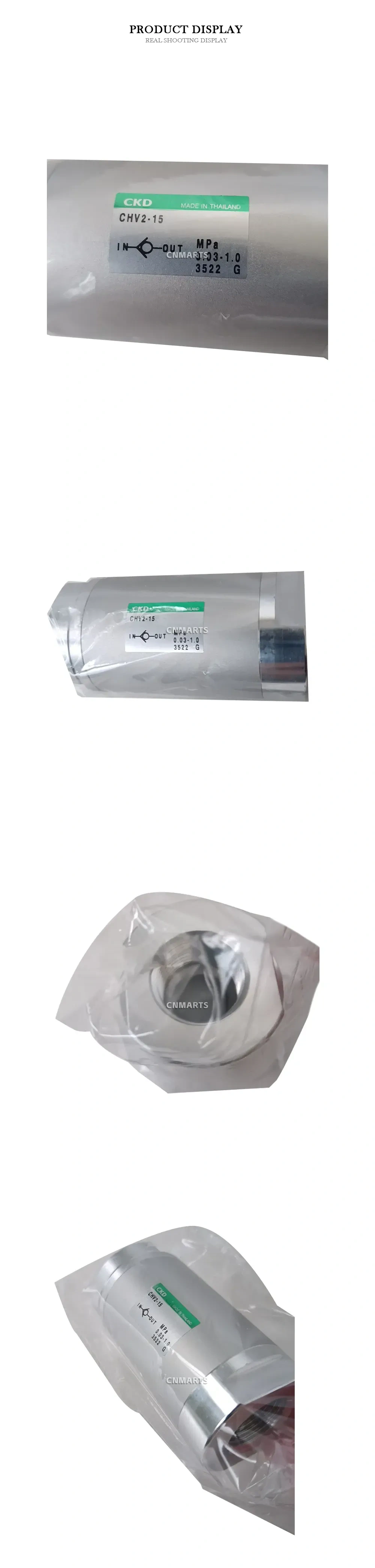 CKD CHV2-15 Pneumatic Check Valve Description