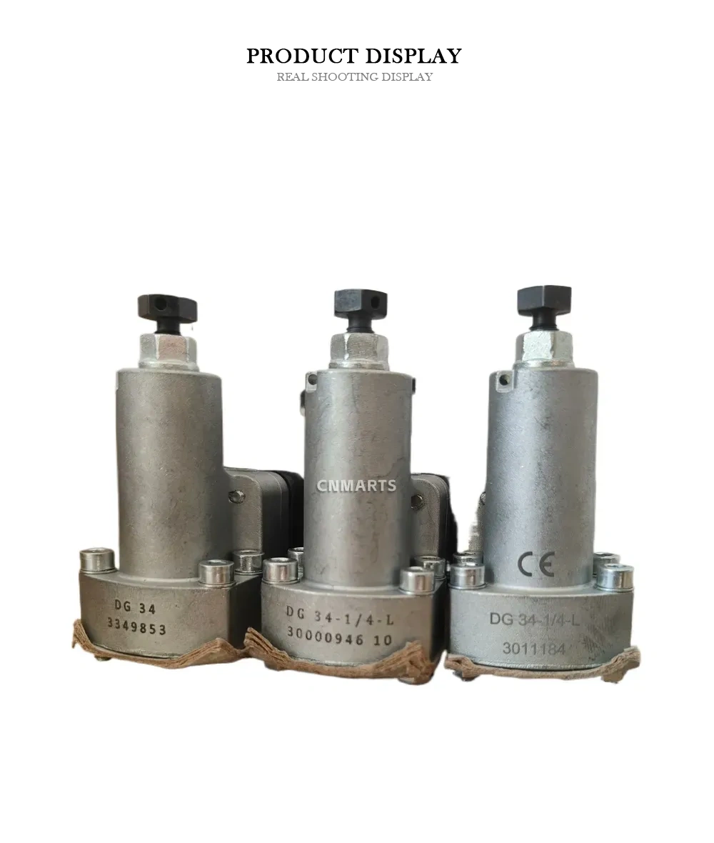 DG 34, DG 34-1/4-L Hydraulic Pilot Valve Description