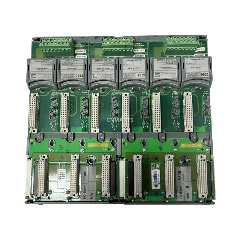 DOTA 9300 / 9852 I/O Base Assembly with Fuse Terminal Blocks