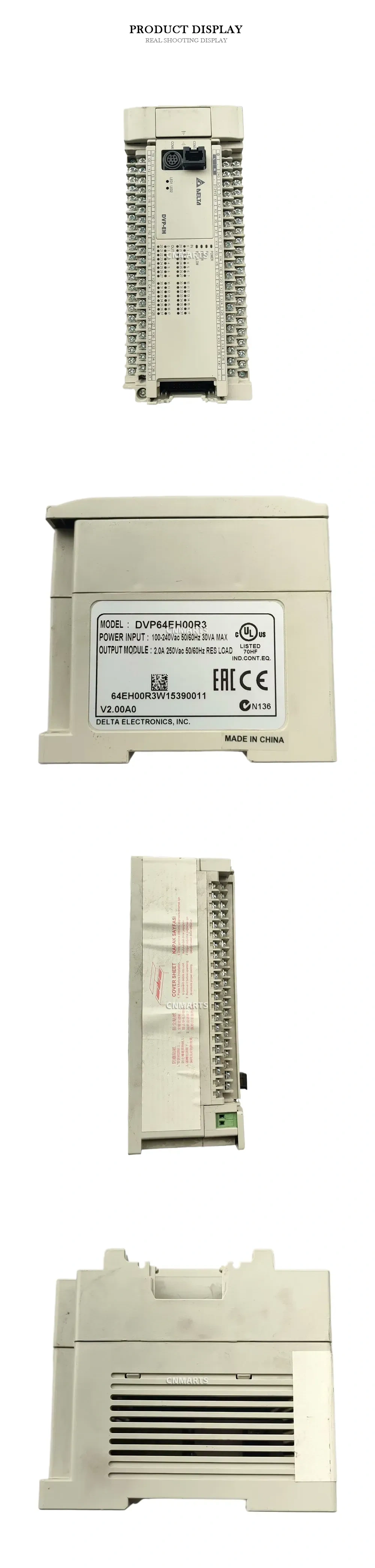 Delta DVP64EH00R3 Programmable Logic Controller (PLC) Description