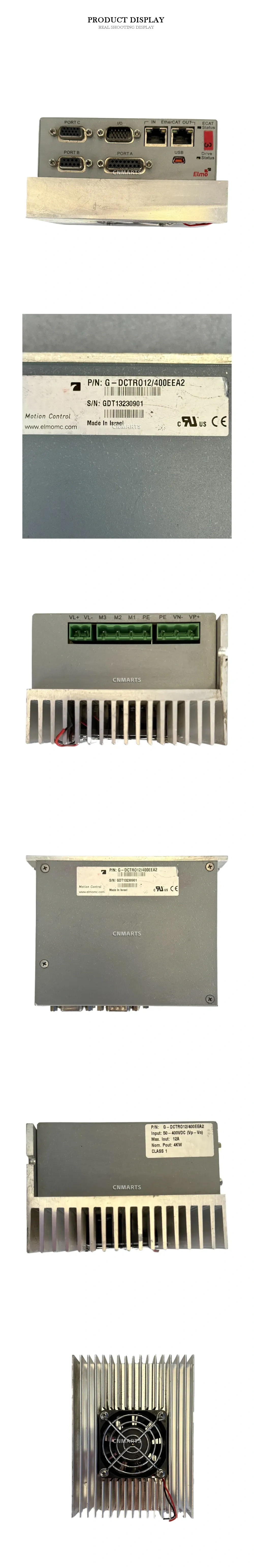 Elmo G-DCTRO12/400EEA2 Digital Servo Drive Description