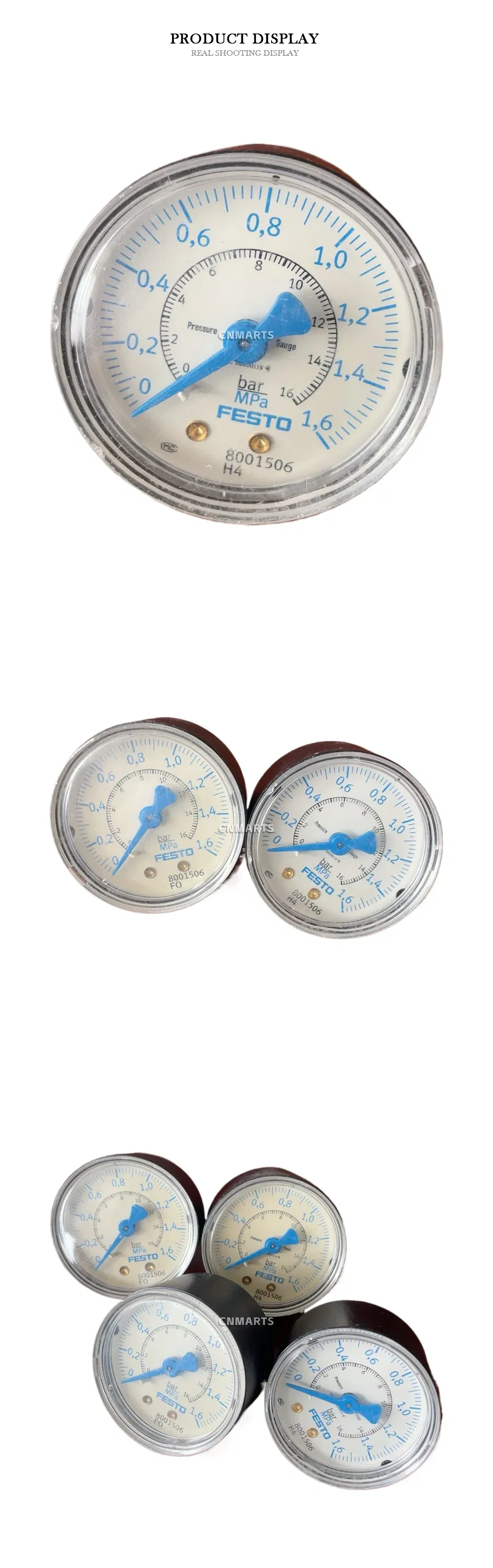 FESTO 8001506 Pressure Gauge Description