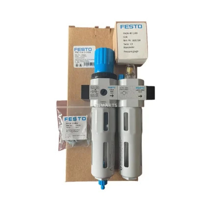 FESTO FRC-1/4-D-MINI Pneumatic Service Unit (Filter Regulator Combination)