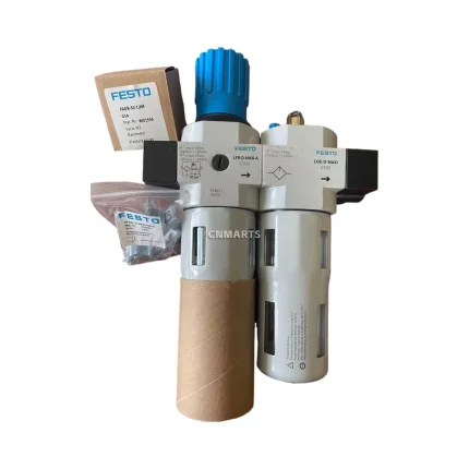 FESTO LFR-D-MAXI-A / LOE-D-MAXI Pneumatic Service Unit (Filter-Regulator-Lubricator Combination)