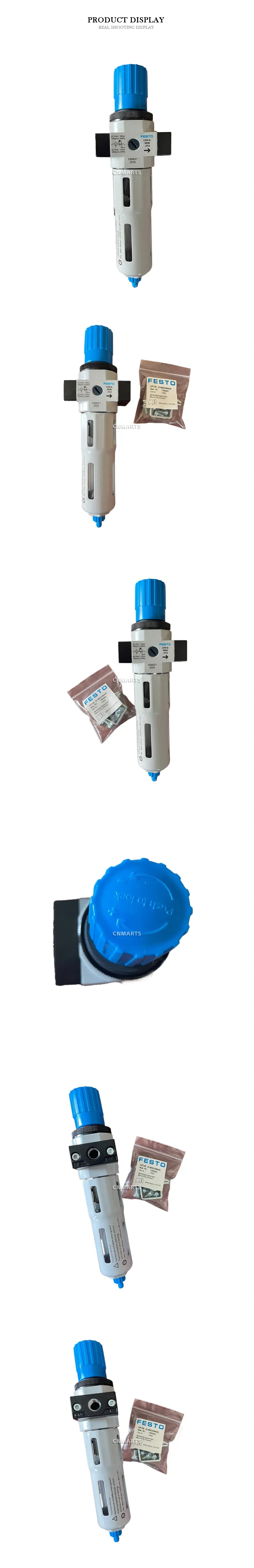 FESTO LFR-D-MINI (159631) Compressed Air Filter Regulator with Water Separator Description