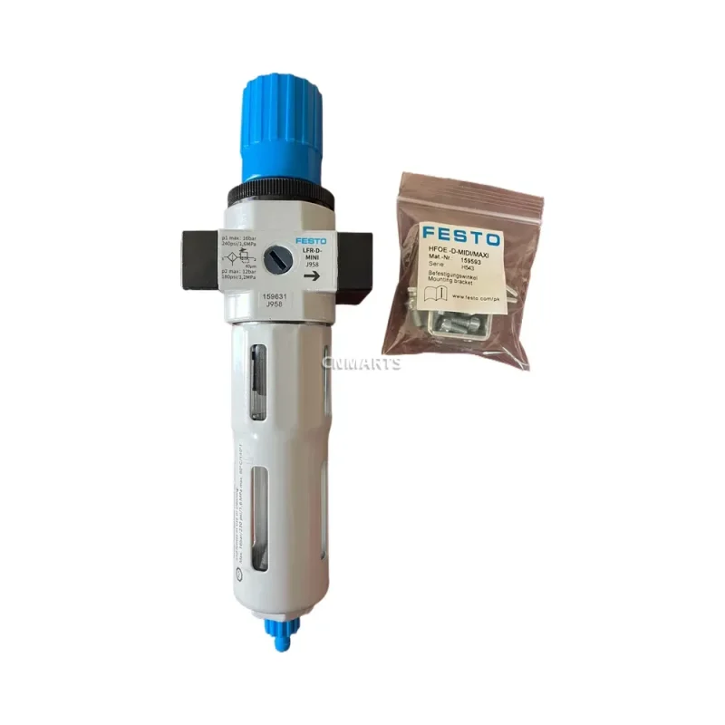 FESTO LFR-D-MINI (159631) Compressed Air Filter Regulator with Water Separator