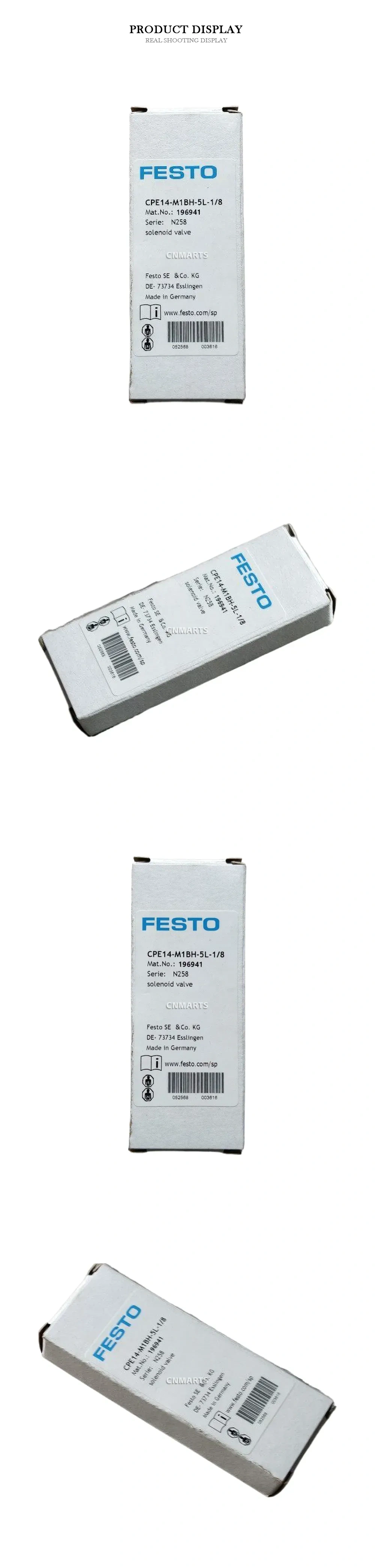 Festo CPE14-M1BH-5L-1/8 Solenoid Valve Description