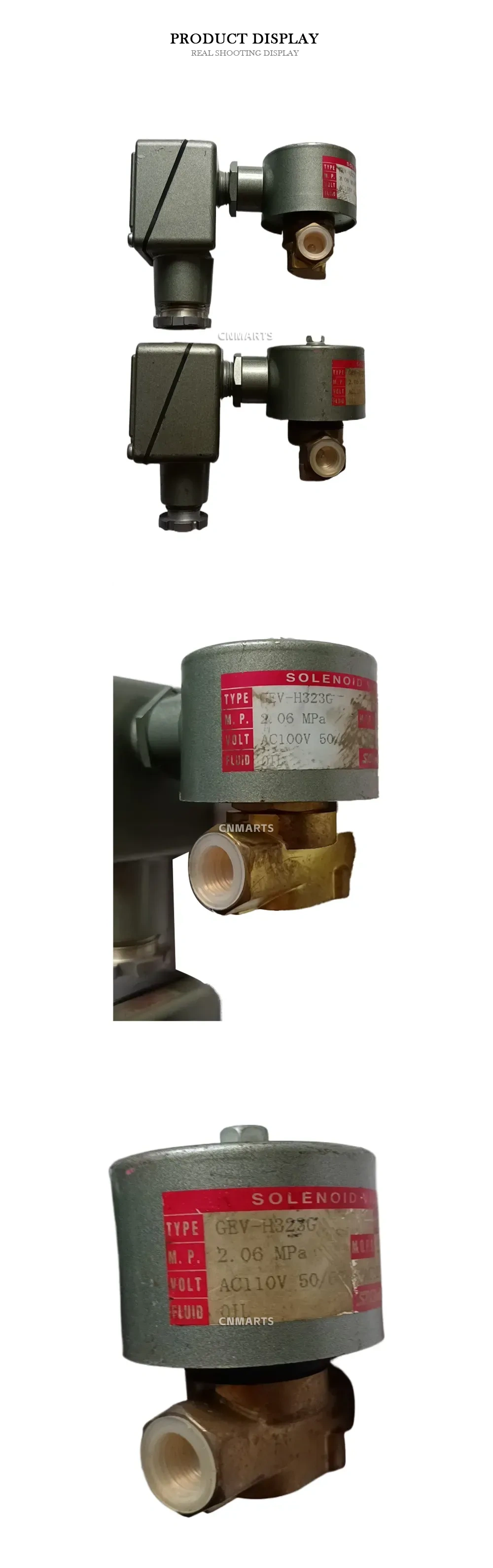 GEV-H323G Solenoid Valve Description