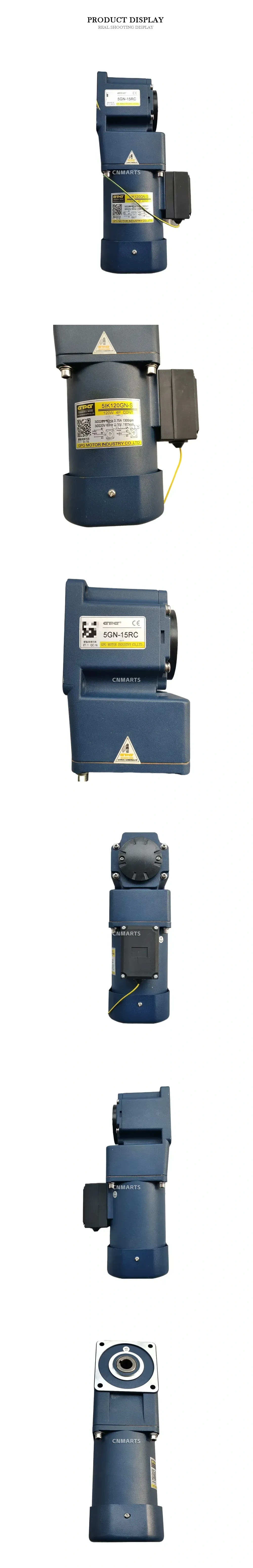 GPG 5IK120GN-S / 5GN-15RC AC Gear Motor Description