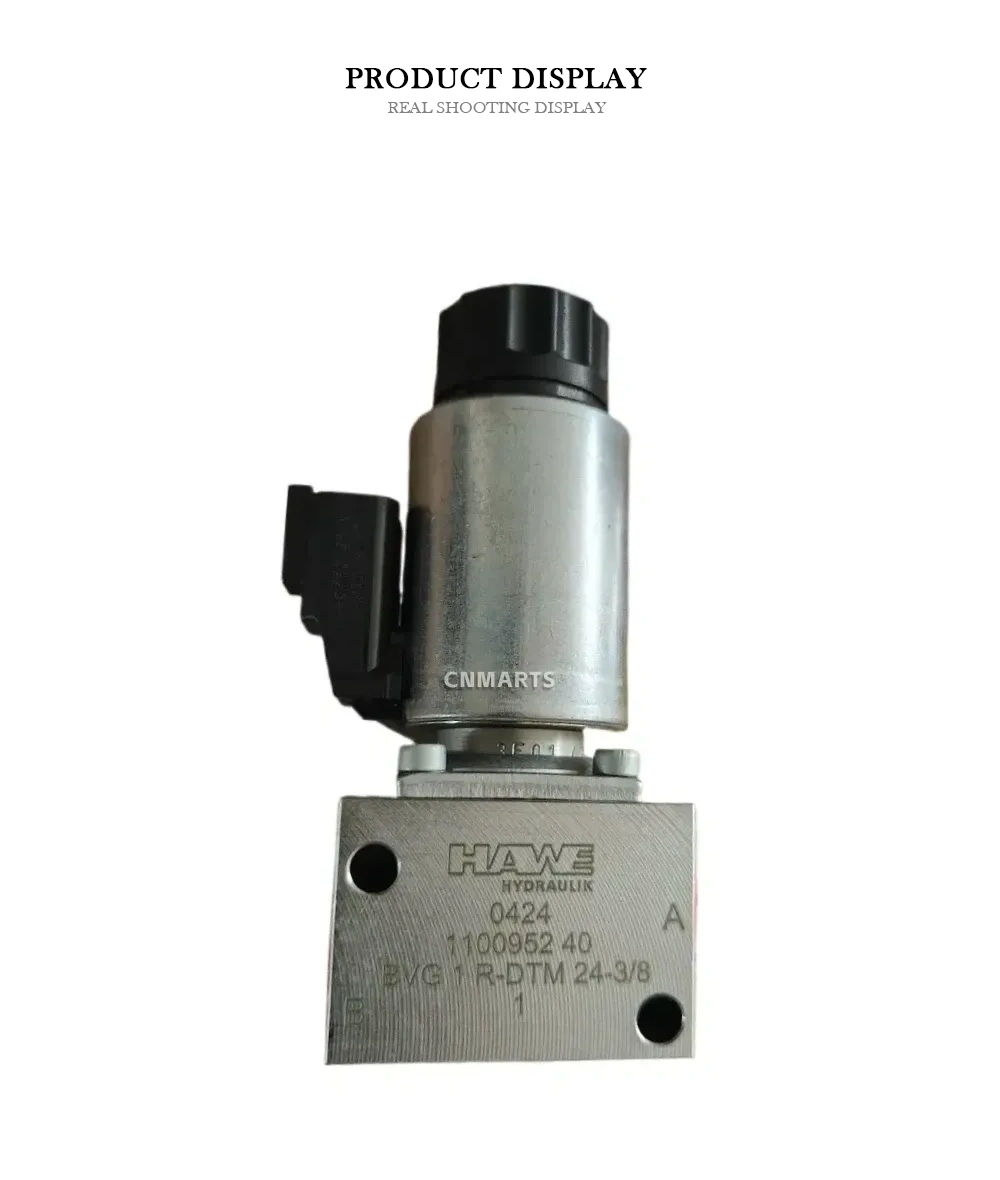 HAWE BVG 1 R-DTM 24-3/8 Solenoid Directional Seat Valve Description