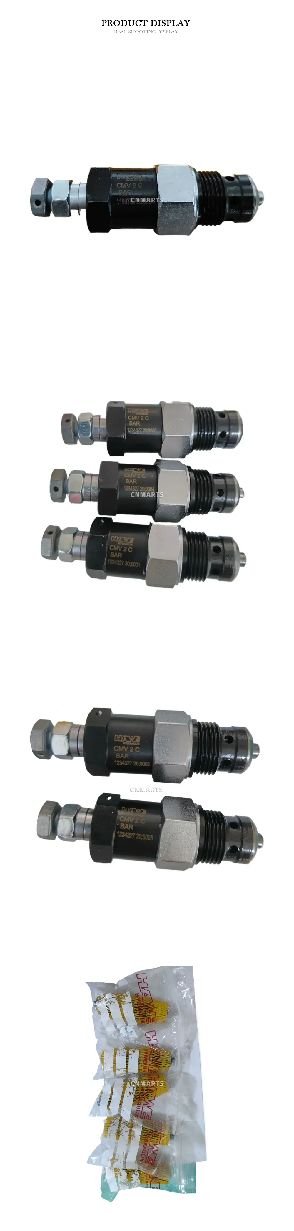 HAWE CMV 2 G / CMV 2 C Hydraulic Pressure Limiting Valve Description