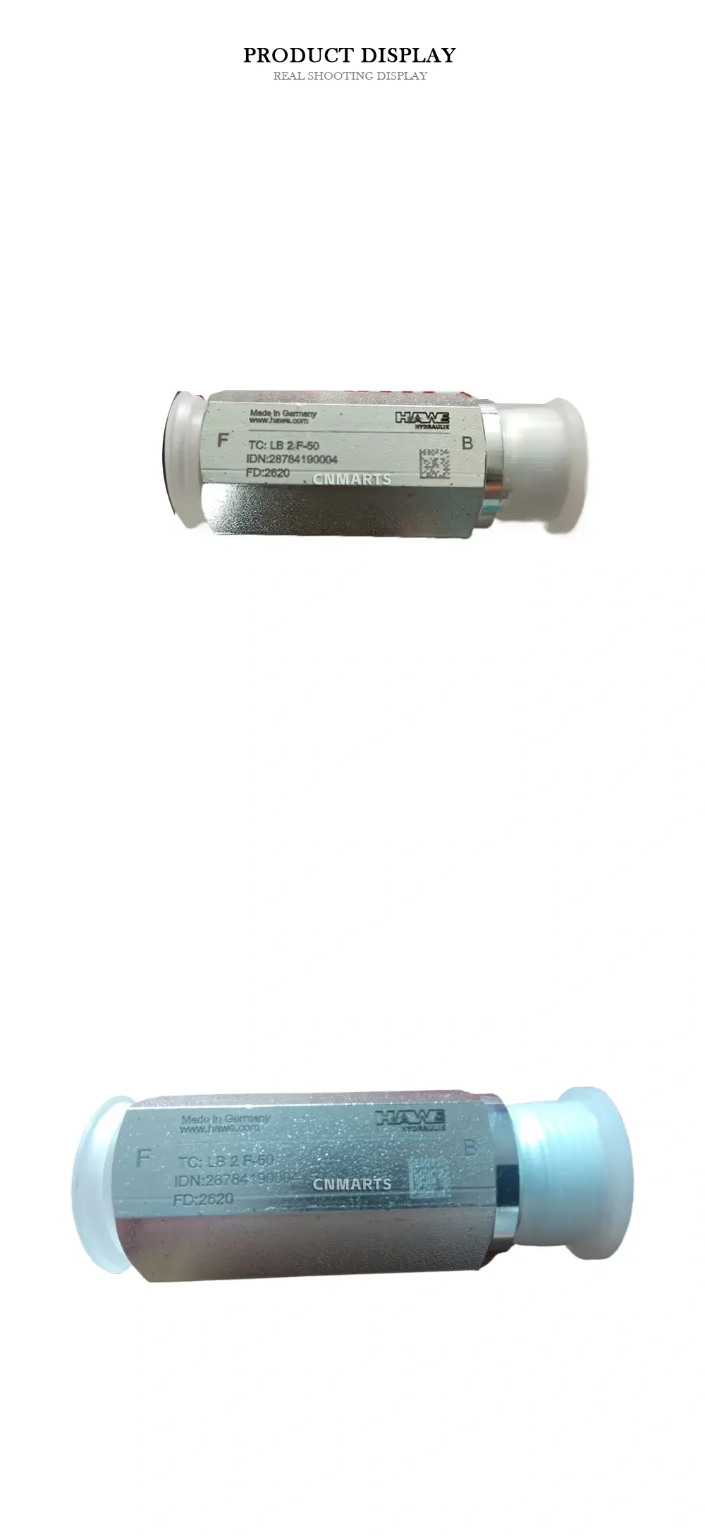 HAWE LB 2 F-50 Hydraulic Check Valve Description
