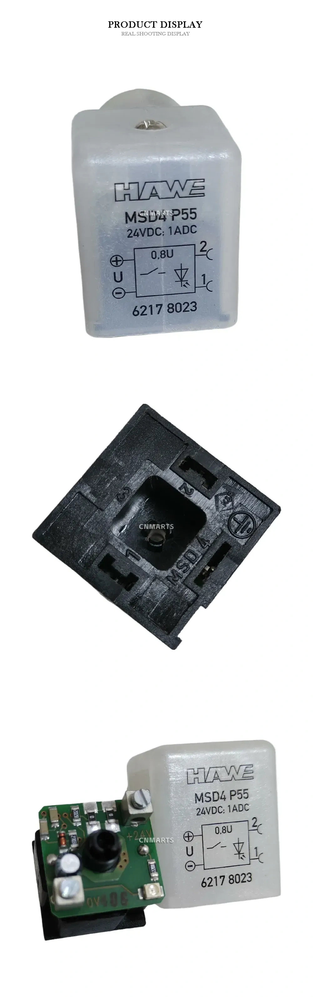 HAWE MSD4 P55 Economy Circuit Plug Description
