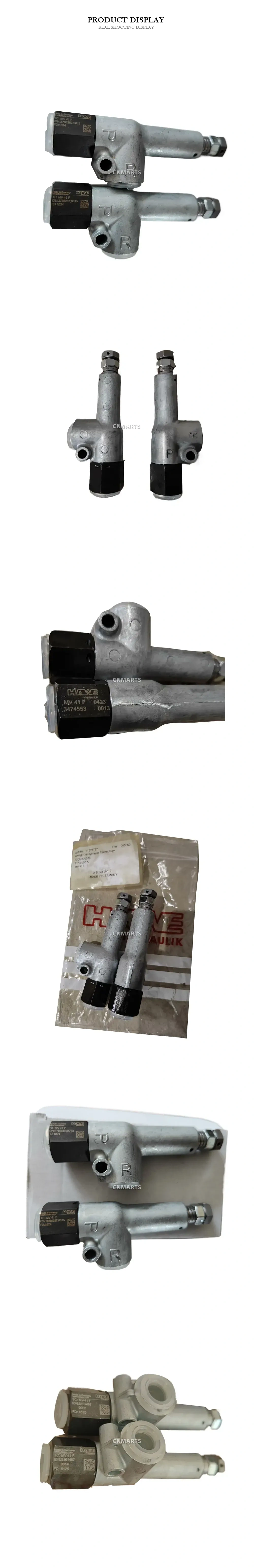 HAWE MV 41 F Hydraulic Pressure Relief Valve Description