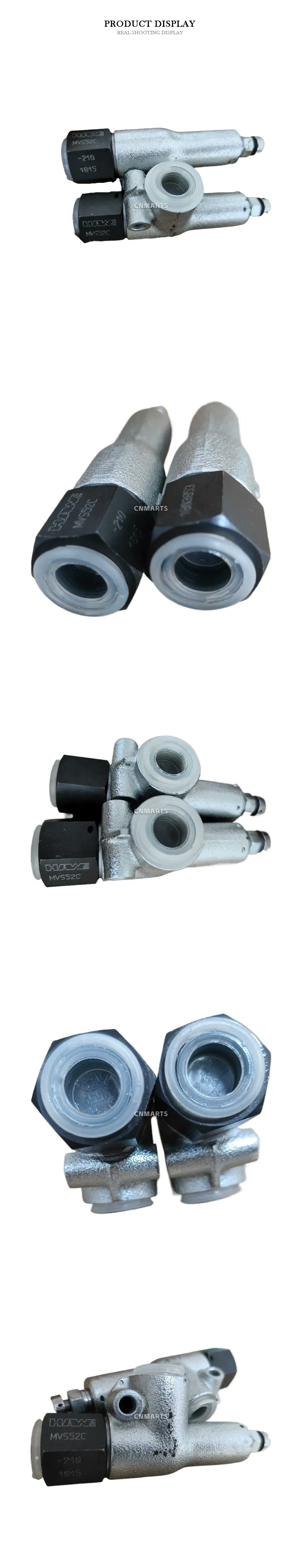 HAWE MVS52C Hydraulic Pressure Relief Valve Description