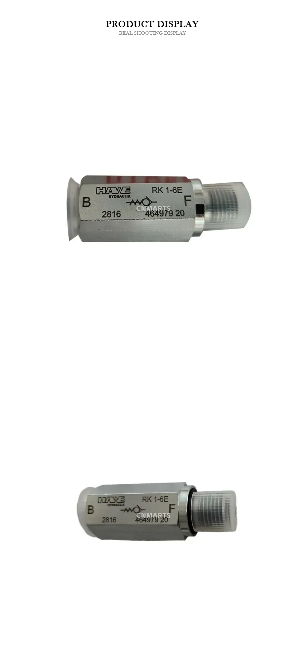 HAWE RK 1-6E Hydraulic Check Valve Description
