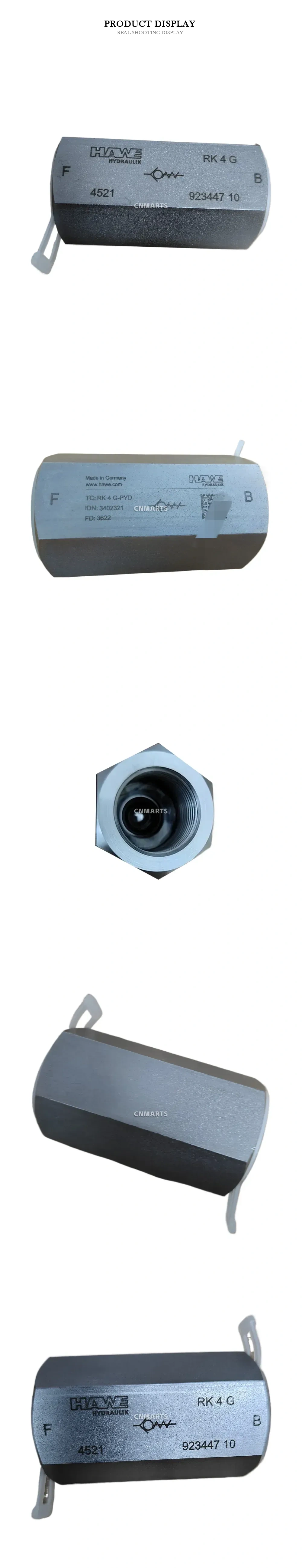HAWE RK 4 G Hydraulic Check Valve Description
