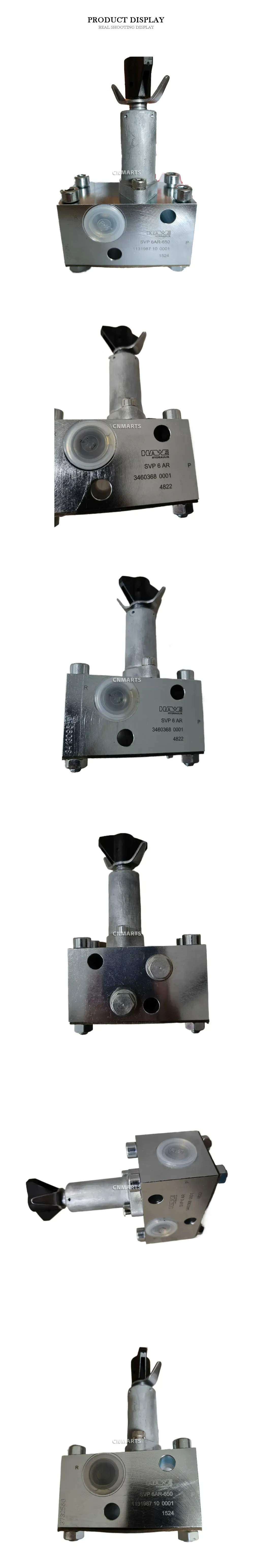 HAWE SVP 6AR Hydraulic Pressure Relief Valve Description