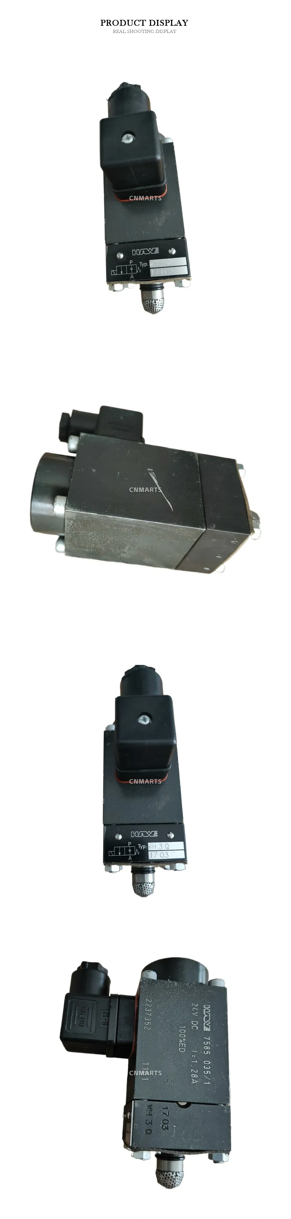 HAWE WH 3 Q Directional Seat Valve Description